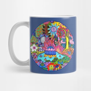 Pond Abstract Mug